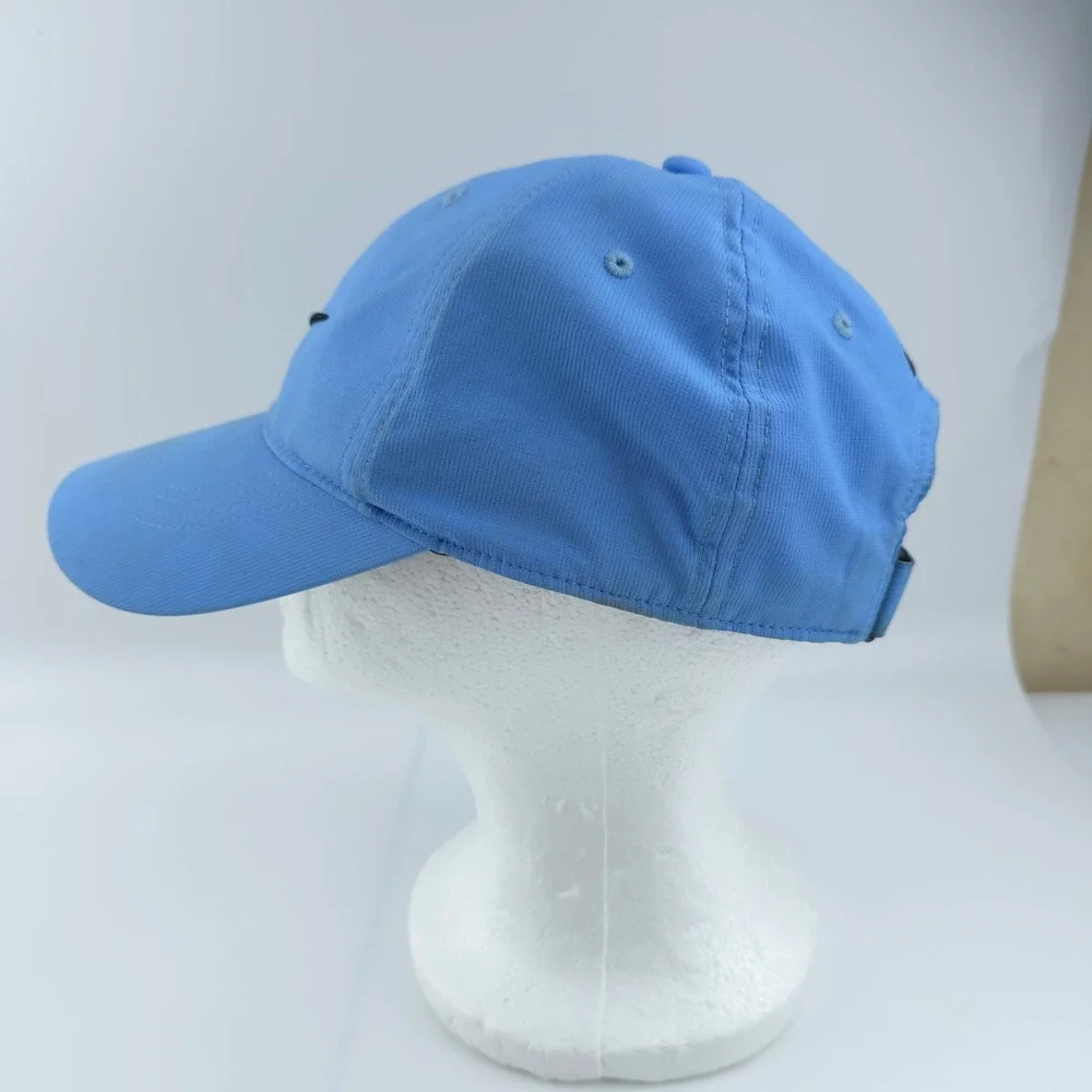 Nike Golf Baseball Cap Unisex OSFM Blue Swoosh Dri-FIT Adjustable 727042-448